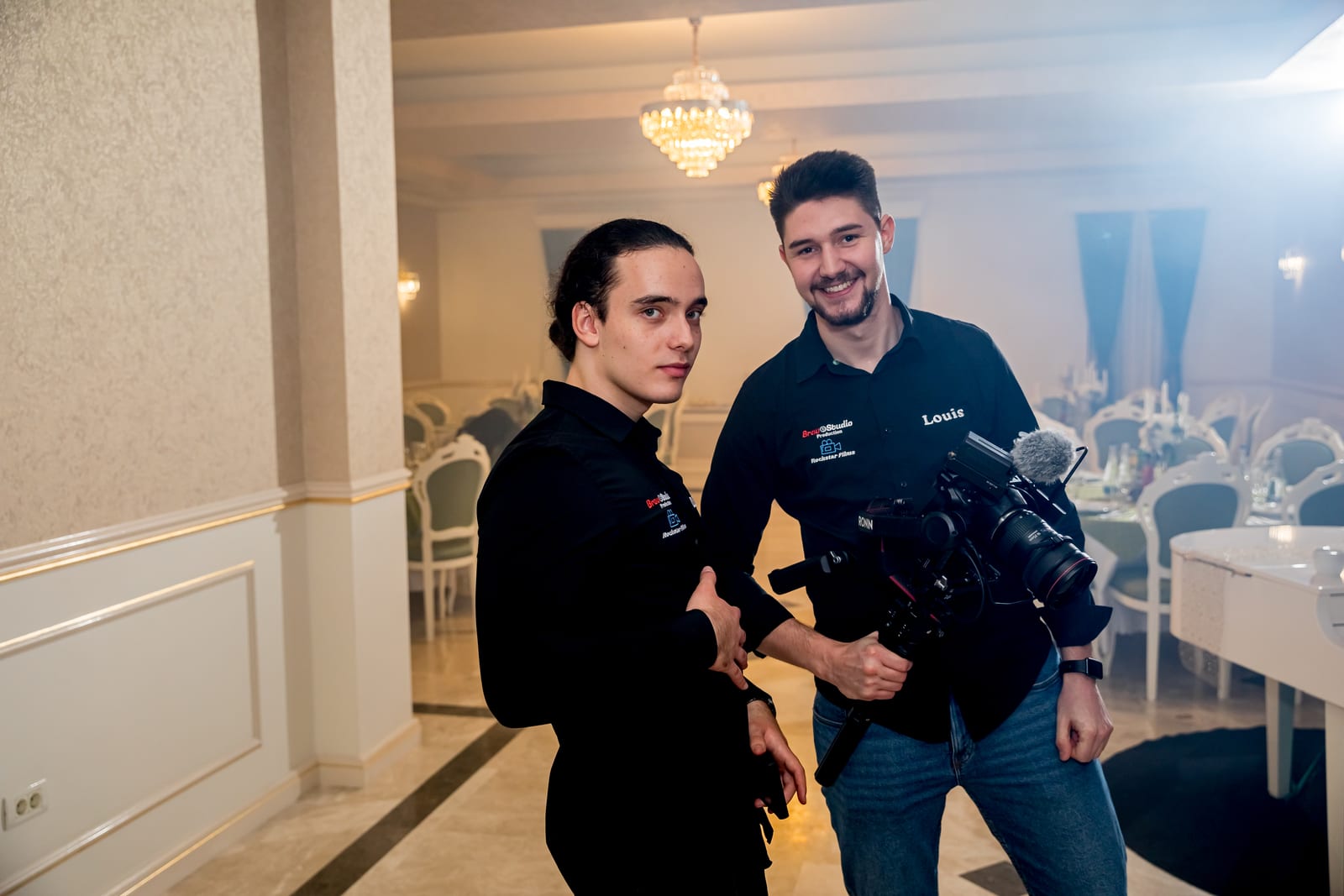 Echipa la filmare
